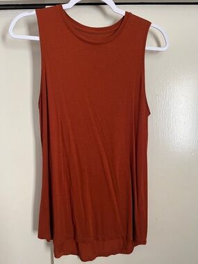 a new day Rust Colored Sleeveless Tank Top